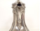 Louis XV coffee pot, solid silver, Minerva, goldsmith Léon Lapar, 19th century