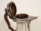 Louis XV coffee pot, solid silver, Minerva, goldsmith Léon Lapar, 19th century