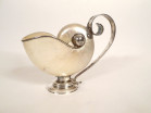 Coupe saucière nautile nautilus Tiffany & Co argent sterling nacre XXème