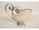 Tiffany &amp; Co. sterling silver mother-of-pearl nautilus sauce boat, 20th century