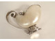 Tiffany &amp; Co. sterling silver mother-of-pearl nautilus sauce boat, 20th century