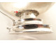 Tiffany &amp; Co. sterling silver mother-of-pearl nautilus sauce boat, 20th century