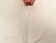 12 Rhine wine glasses Roemers crystal Saint-Louis color Chantilly model 20th century