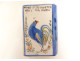 Quimper earthenware snuffbox, Breton woman&#39;s book, rooster, love, 19th century