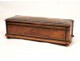 Glove box Amboyna burl with inlay and monogram of Napoleon III, XIX