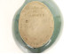 Earthenware ashtray HB Quimper Bel Delecourt Société Générale 20th century