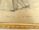 Drawing Francisque Poulbot naughty scene elegant couple bedroom humor 20th century