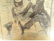 Drawing Francisque Poulbot naughty scene elegant couple bedroom humor 20th century