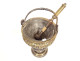 Sprinkler bucket for blessing bronze brass silver plated church late 17th century