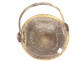 Sprinkler bucket for blessing bronze brass silver plated church late 17th century