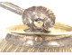 Sprinkler bucket for blessing bronze brass silver plated church late 17th century