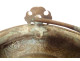 Sprinkler bucket for blessing bronze brass silver plated church late 17th century
