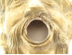 Pair of fountain masks, mascarons, head of the Potamoi River God, bronze, 17th century