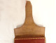 Red morocco leather document holder wallet pouch, 1st Empire, 19th century