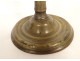 Haute Epoque bronze torch candle holder, 16th century, 17th century