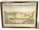Watercolored optical view of Bayonne, Bayonne, Basset, Paris, late 18th century