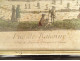 Watercolored optical view of Bayonne, Bayonne, Basset, Paris, late 18th century