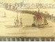 Watercolored optical view of Bayonne, Bayonne, Basset, Paris, late 18th century