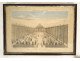 Watercolored optical view of Bayonne, Bayonne, Basset, Paris, late 18th century