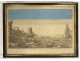 Watercolored optical view of Bayonne, Bayonne, Basset, Paris, late 18th century