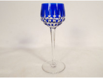 Rhine Roemer crystal Saint-Louis wine glass, Manhattan model, 20th century