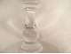 Set of 6 antique Le Creusot crystal water glasses, 19th century