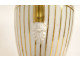 Pair of porcelain baluster vases Paris flowers winged women 1st Empire 19th century