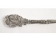 Spoon Louis XV silver, decorated with shells and flowers with punch 800, eighteenth