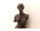 Small bronze sculpture statuette of Venus de Milo, antique, late 19th century