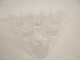 6 Baccarat France Harmonie 20th century cut crystal whisky glasses