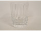 6 Baccarat France Harmonie 20th century cut crystal whisky glasses