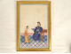 5 Chinese paintings on rice paper, Mandarin women servants, Canton, 19th century