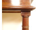 Small Louis XVI money changer&#39;s port table in solid mahogany with 18th century drawer