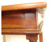 Small Louis XVI money changer&#39;s port table in solid mahogany with 18th century drawer