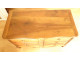 Louis XV chest of drawers with crossbow doors, carved walnut, gilt bronze, 18th century