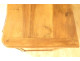 Louis XV chest of drawers with crossbow doors, carved walnut, gilt bronze, 18th century