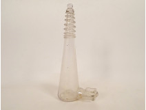 Antique blown glass bird bath, 18th century