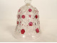 Anna Hutte Germany cut crystal table bell, 20th century