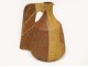 Sculpture stoneware vase vintage design Lodereau 20th