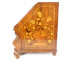 Dutch masterwork desk/writing desk with floral marquetry, early 19th century
