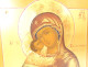 Russian Orthodox icon HSP Our Lady Vladimir Virgin Tenderness Jesus 19th century