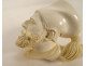 Meerschaum pipe with orientalist Zouave/Sultan head, amber, Guyot collection, 20th century
