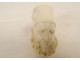 Meerschaum pipe with orientalist Zouave/Sultan head, amber, Guyot collection, 20th century