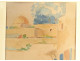 Two Orientalist watercolors by Raoul Salvador Palumbo, Medina of Tunis, Tunisia, 20th century