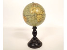 Small miniature globe, world map, NK Publishers Paris, 13cm, early 20th century