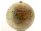 Small miniature globe, world map, NK Publishers Paris, 13cm, early 20th century