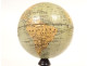 Small miniature globe, world map, NK Publishers Paris, 13cm, early 20th century