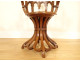 Harpist&#39;s chair, masterpiece, carved walnut, Art Nouveau, 19th century