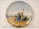 Limoges porcelain dish in Britain 20th Marine Women