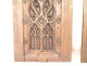 Two Flamboyant Gothic carved wooden panels, High Period, 16th-17th century